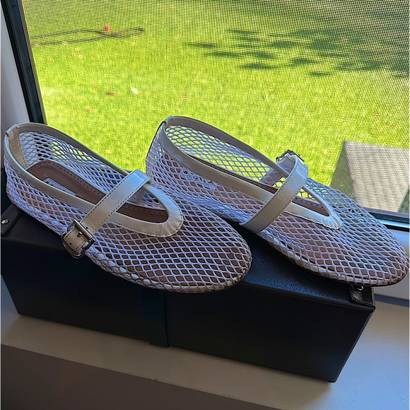 Alaia white mesh sandals - Picture 2 of 6